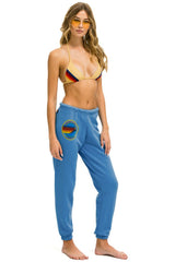 AVIATOR NATION ASPEN SWEATPANTS - COBALT Women's Sweatpants Aviator Nation