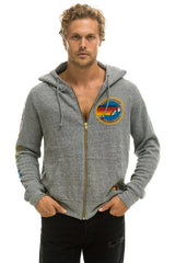 AVIATOR NATION NEW YORK CITY HOODIE - HEATHER GREY Hoodie Aviator Nation