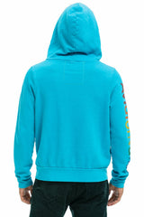 AVIATOR NATION VAIL ZIP HOODIE - NEON BLUE Hoodie Aviator Nation