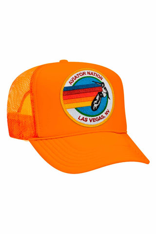 SIGNATURE LAS VEGAS - VINTAGE LOW RISE TRUCKER HATS Aviator Nation ORG