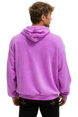 AVIATOR NATION ASPEN RELAXED PULLOVER HOODIE - NEON PURPLE Hoodie Aviator Nation