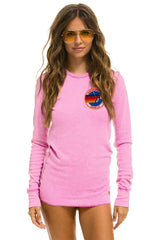 AVIATOR NATION MALIBU THERMAL - NEON PINK Thermal Aviator Nation