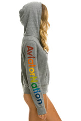 AVIATOR NATION MANHATTAN BEACH HOODIE - HEATHER GREY Hoodie Aviator Nation