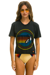 AVIATOR NATION MB - BOYFRIEND TEE CHAR Boyfriend Tee Aviator Nation