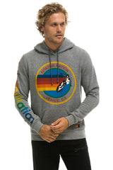 AVIATOR NATION PULLOVER HOODIE - HEATHER GREY Hoodie Aviator Nation