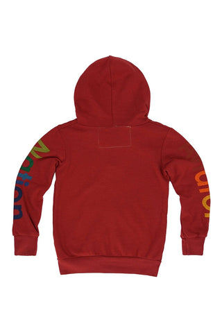 KID'S AVIATOR NATION ZIP HOODIE - RED Kid's Hoodies Aviator Nation