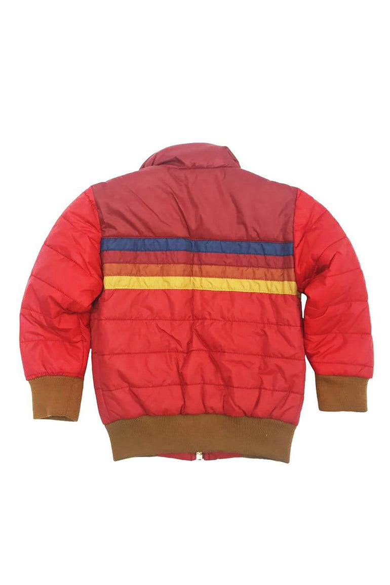 KID'S JOURNEY JACKET - CHERRY Kid's Outerwear Aviator Nation