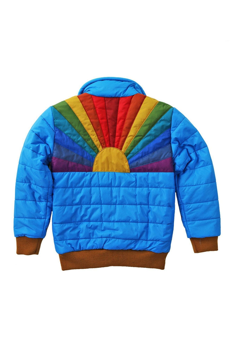 KID'S SUNBURST JACKET - DRESDEN BLUE Kid's Outerwear Aviator Nation
