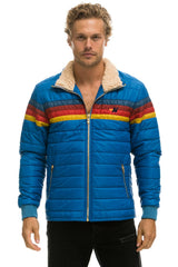 MEN'S 4 STRIPE JACKET - SNORKEL BLUE Jacket Aviator Nation
