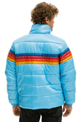 MEN'S 4 STRIPE LUXE TRAVELER JACKET - GLOSSY SKY Jacket Aviator Nation