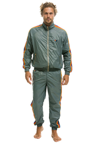 MEN'S 4 STRIPE WINDBREAKER - SEDONA Men's Windbreaker Aviator Nation