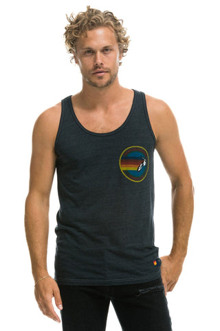 MEN'S AVIATOR NATION TANK - CHARCOAL Men's Tank Aviator Nation