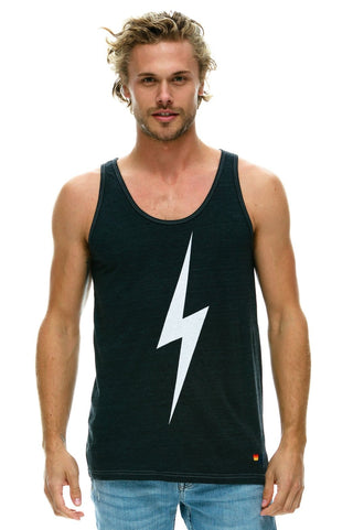 MEN'S BOLT TANK - CHARCOAL Men's Tank Aviator Nation