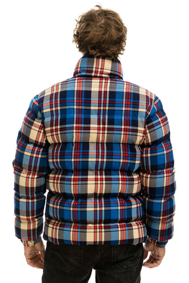 MEN'S PLAID TRAVELER JACKET - PATRIOT PLAID Jacket Aviator Nation