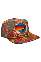 SIGNATURE ATX - VINTAGE SAFARI TWILL LOW RISE TRUCKER HATS Aviator Nation RED