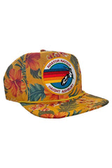SIGNATURE HAIGHT ASHBURY - VINTAGE SAFARI TWILL LOW RISE TRUCKER HATS Aviator Nation GOLD
