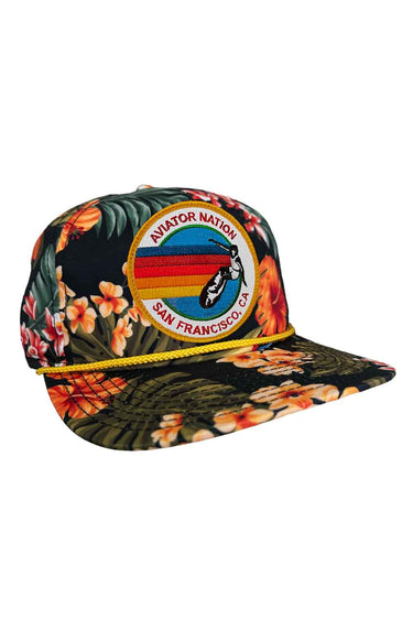 SIGNATURE SAN FRANCISCO VINTAGE SAFARI TWILL LOW RISE TRUCKER HATS Aviator Nation