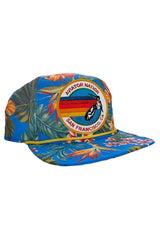 SIGNATURE SF - VINTAGE SAFARI TWILL LOW RISE TRUCKER HATS Aviator Nation VINTAGE BLUE