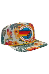 SIGNATURE SF - VINTAGE SAFARI TWILL LOW RISE TRUCKER HATS Aviator Nation WHITE