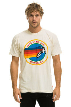 SIGNATURE TEE - VINTAGE WHITE Tees Aviator Nation