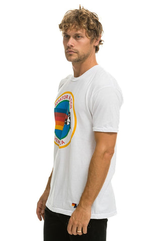 SIGNATURE TEE - WHITE Tees Aviator Nation