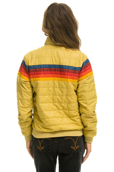 WOMEN'S 5 STRIPE JACKET - KHAKI Jacket Aviator Nation