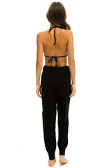 WOMEN'S BOLT CASHMERE LIGHT SWEATER PANT - BLACK Womens Sweatpants Aviator Nation