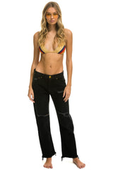 WOMEN'S MID RISE RELAXED SURFER JEAN - VINTAGE BLACK Women's Jeans Aviator Nation