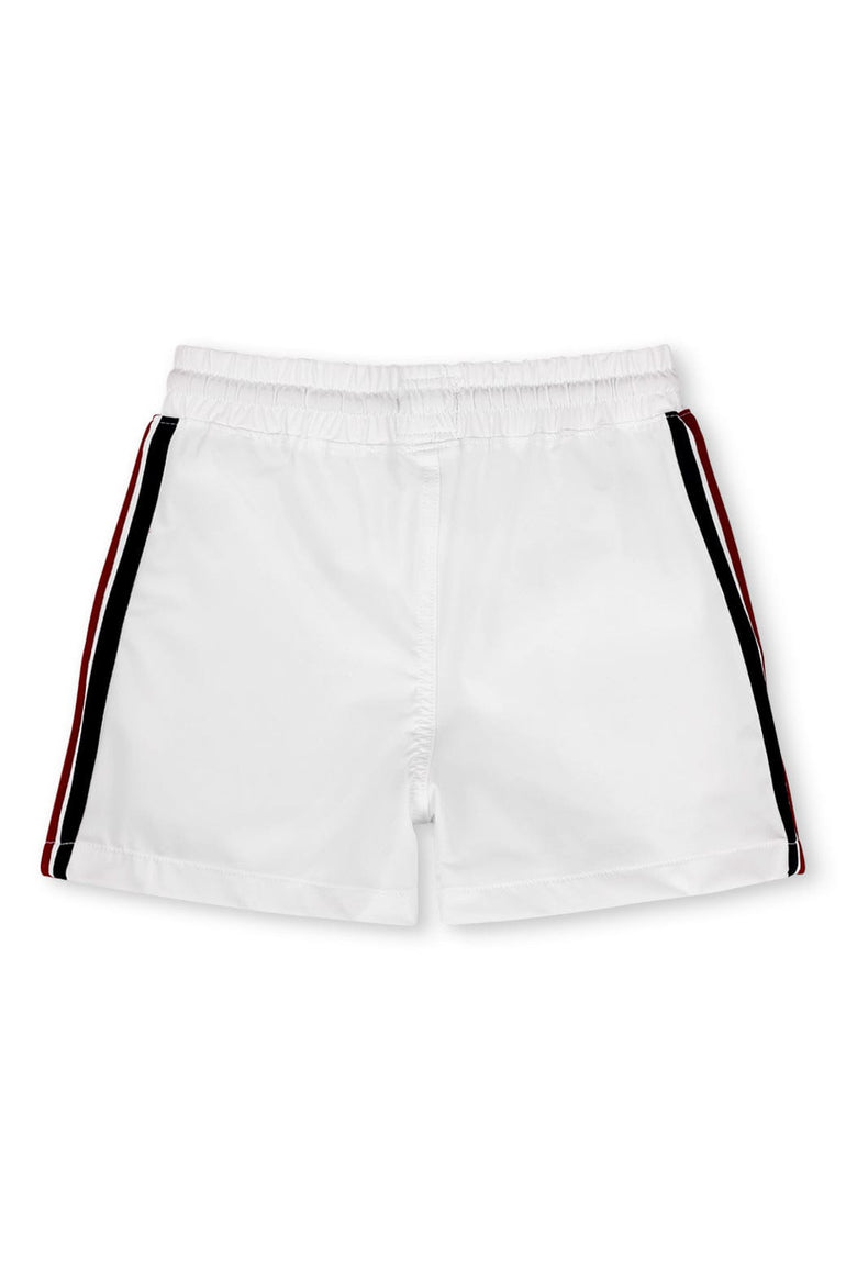 AVIATOR NATION KIDS FLEX BOARD SHORTS - WHITE