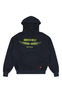 WMPO BIRDS NEST 2026 RELAXED PULLOVER HOODIE - CHARCOAL