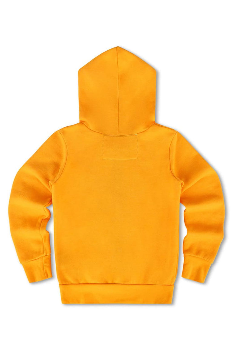 KID'S 5 STRIPE HOODIE - GOLD
