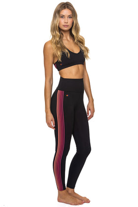 FULL LENGTH HI-RISE 5 STRIPE LEGGINGS