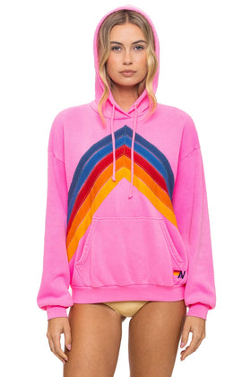 MOUNTAIN STITCH CHEVRON PULLOVER HOODIE RELAXED