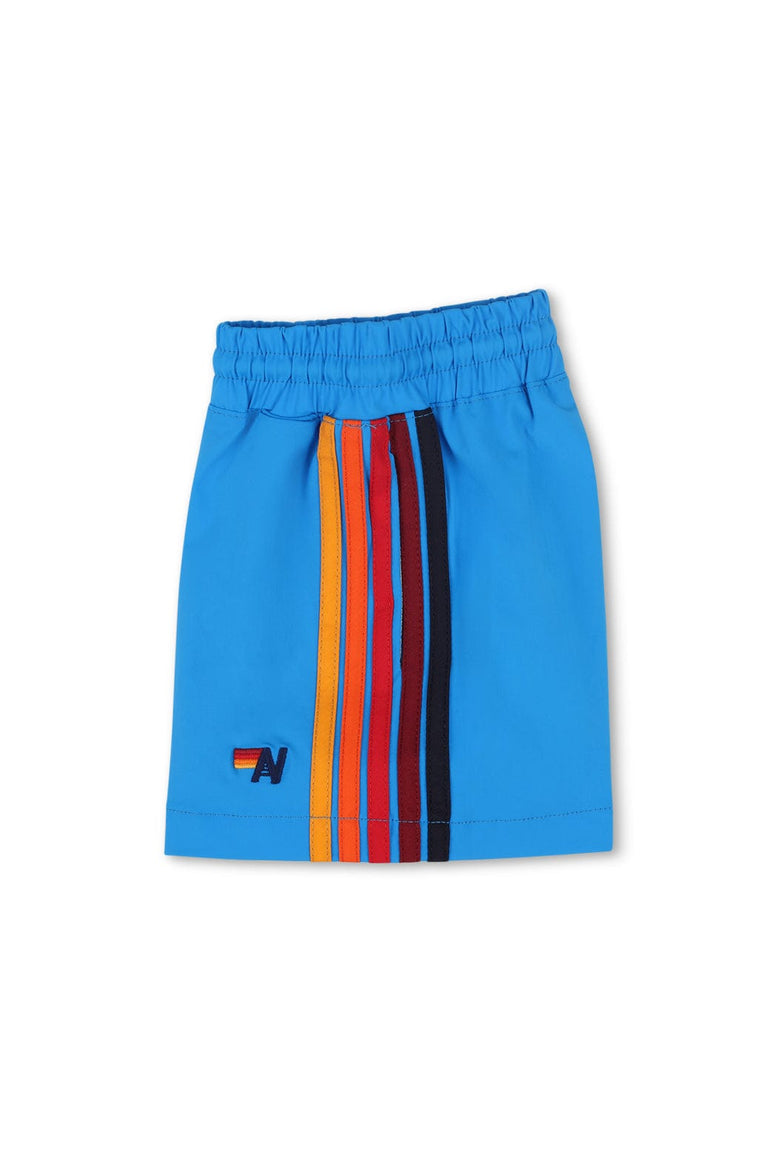 AVIATOR NATION KIDS FLEX BOARD SHORTS - NEON BLUE