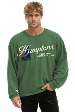 PALM TREE FEST HAMPTONS 2026 CREW SWEATSHIRT RELAXED - PALM