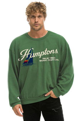 PALM TREE FEST HAMPTONS 2026 CREW SWEATSHIRT RELAXED