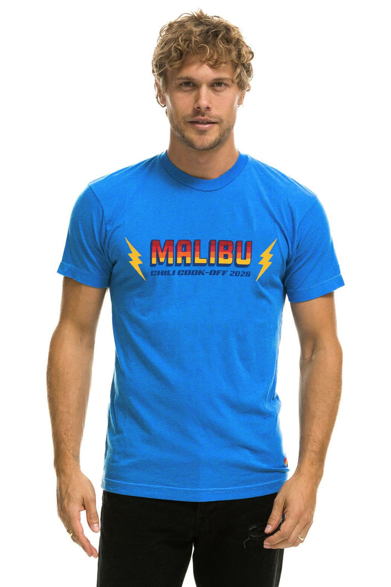 MALIBU CHILI COOK-OFF 2026 CREW TEE - ADVENTURE BLUE