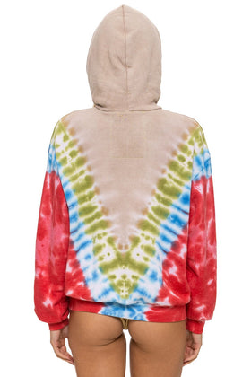 HAND DYED V RELAXED PULLOVER HOODIE