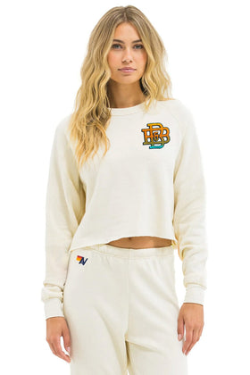 BOURBON AND BEYOND 2025 CROPPED CREW SWEATSHIRT RELAXED