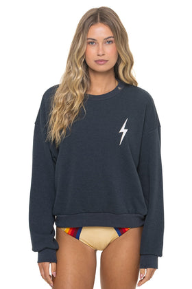 BOLT STITCH RELAXED CREW SWEATSHIRT