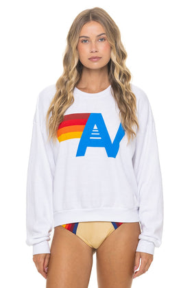 LOGO RELAXED CREW SWEATSHIRT