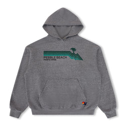 PEBBLE BEACH FOOD & WINE 2026 PULLOVER HOODIE RELAXED - HEATHER GREY