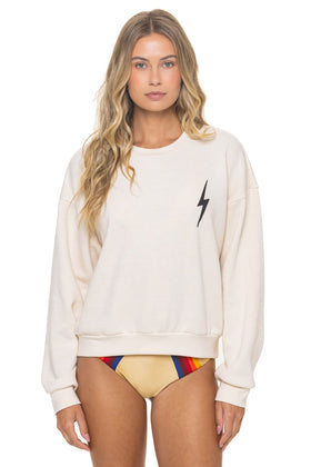 BOLT STITCH RELAXED CREW SWEATSHIRT