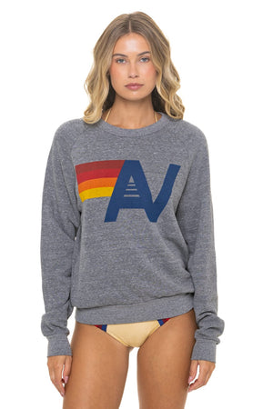 LOGO SWEATSHIRT - HEATHER GREY