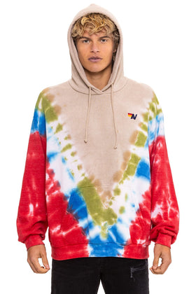 HAND DYED V RELAXED PULLOVER HOODIE