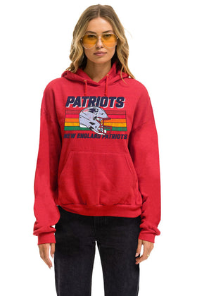 NEW ENGLAND PATRIOTS HELMET RELAXED PULLOVER HOODIE