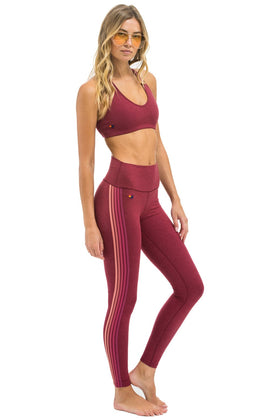 FULL LENGTH HI-RISE 5 STRIPE LEGGINGS
