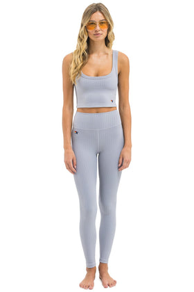 WIDE RIB FULL LENGTH HI-RISE LEGGINGS