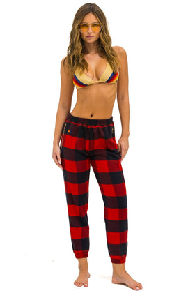 PLAID LODGE PANT