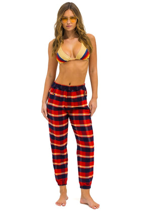 PLAID LODGE PANT